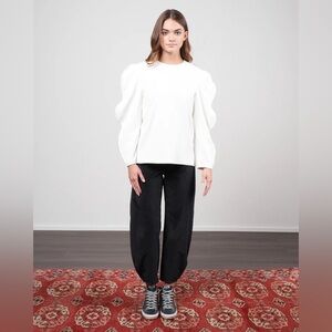 Tibi Velvet Brancusi pants